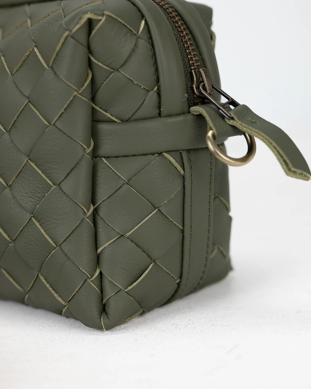 Sac à bandoulière Erato de Milloo en marron vieilli