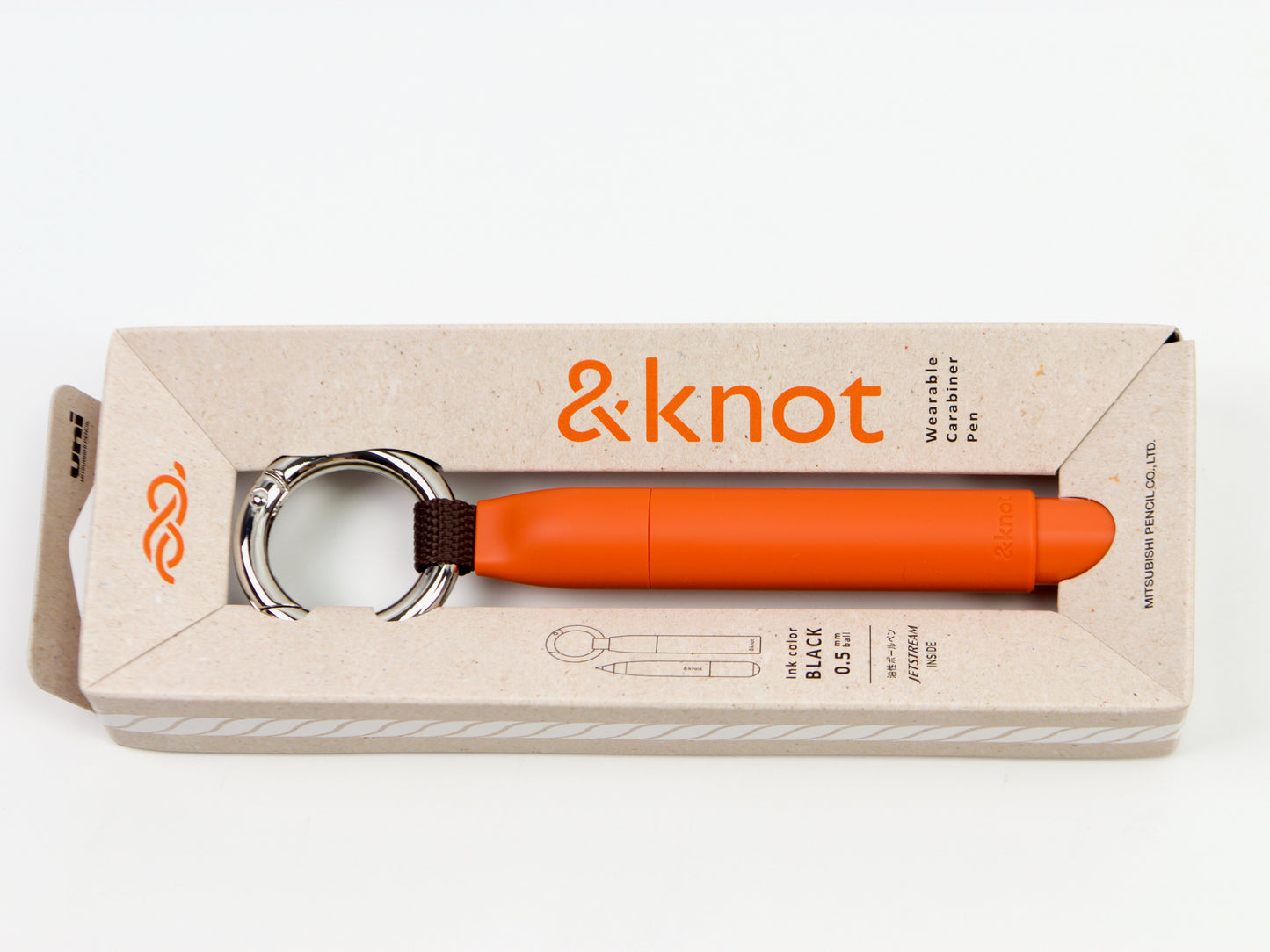 Uni &knot Jetstream Carabiner Pen
