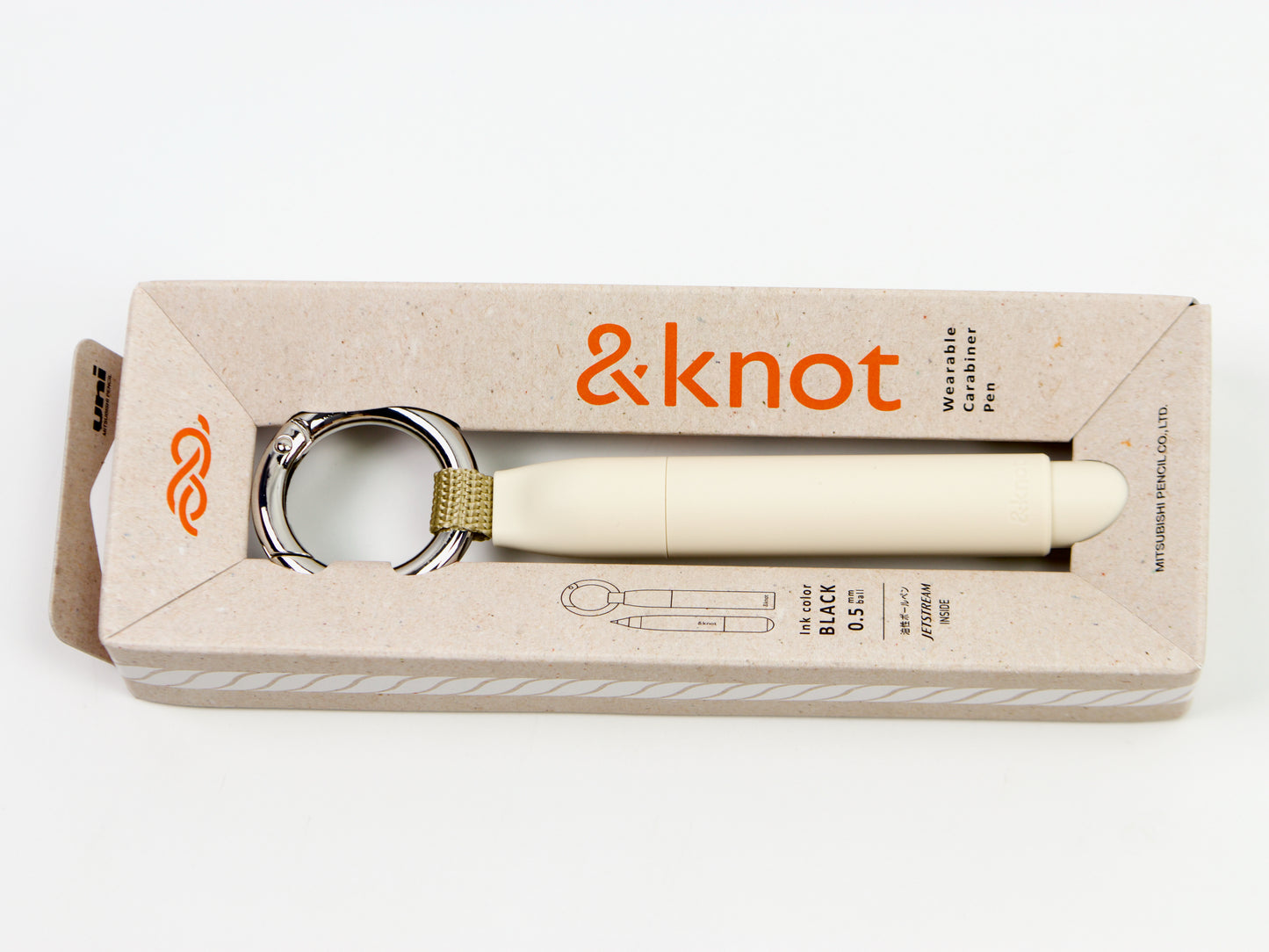 Uni &knot Jetstream Carabiner Pen