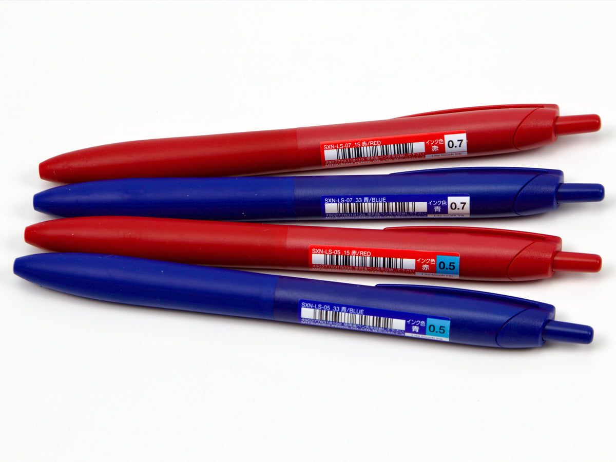 Jetstream Lite Touch Encre rouge et bleue