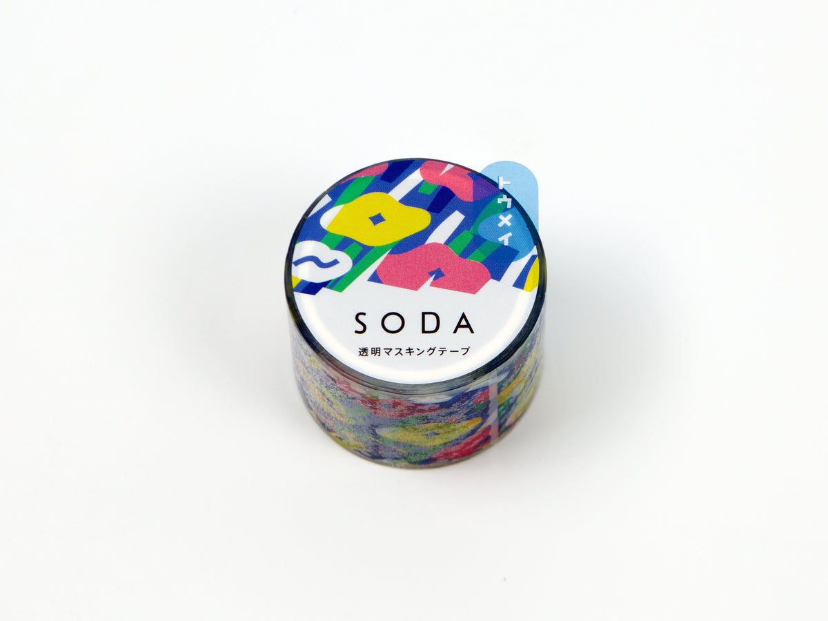 Ruban adhésif transparent Hitotoki SODA 10 mm