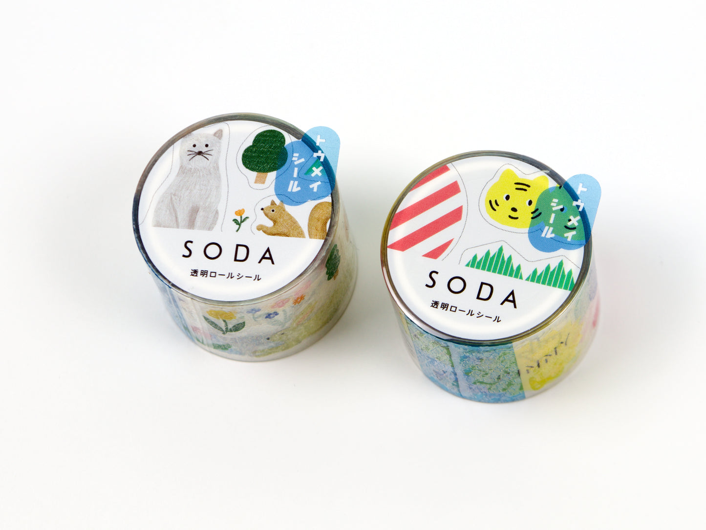 Ruban adhésif transparent Hitotoki SODA 10 mm