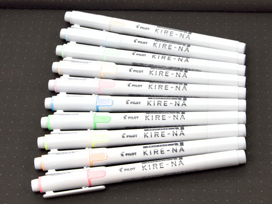 Pilot Kire-Na Highlighter 5 Color Set