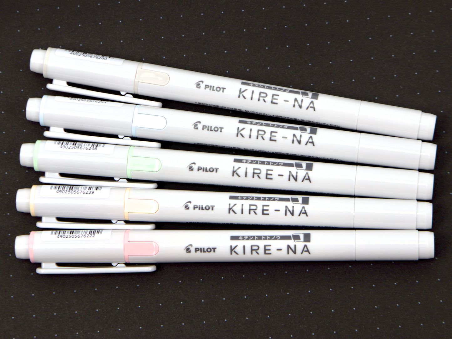 Pilot Kire-Na Highlighter 5 Color Set