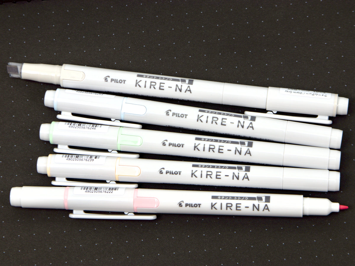 Pilot Kire-Na Highlighter 5 Color Set