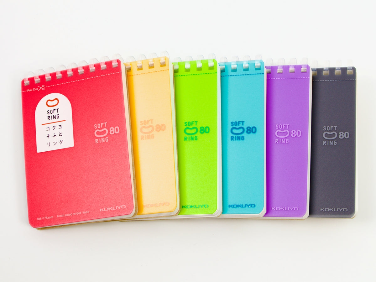 Kokuyo Soft Ring Color A7 Pocket Reporter