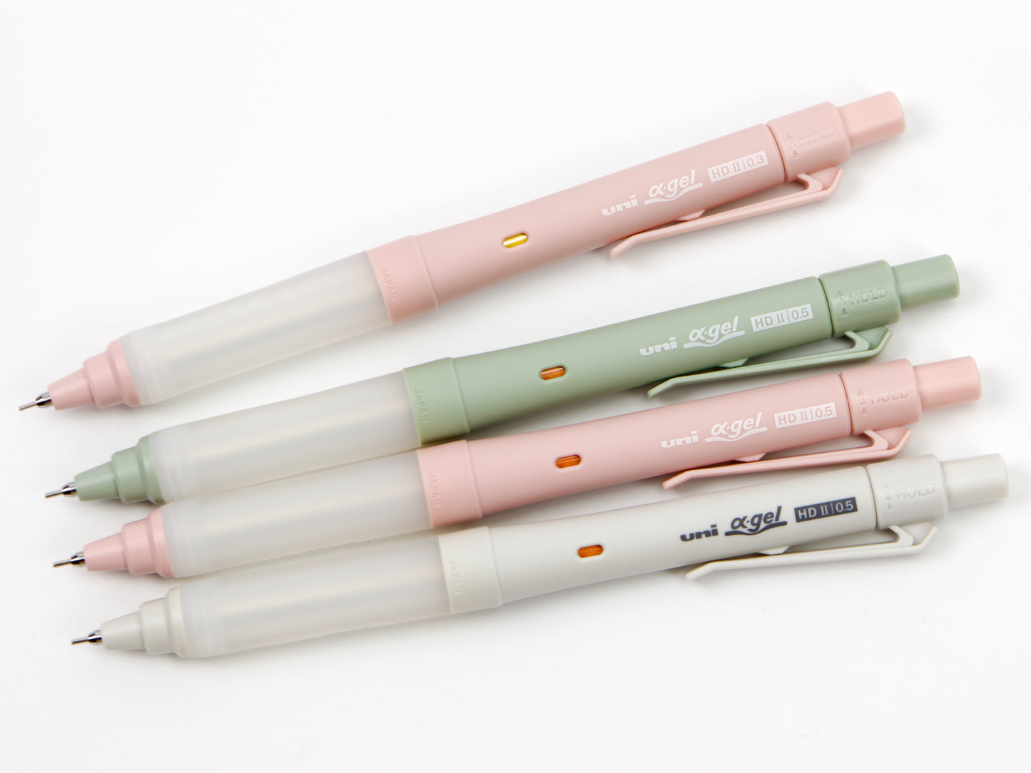 Uni Alpha Gel Kuru Toga Switch New Colors