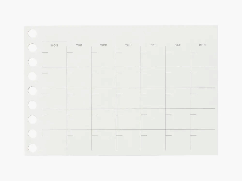 Maruman Mini Session Free Diary Monthly Refill
