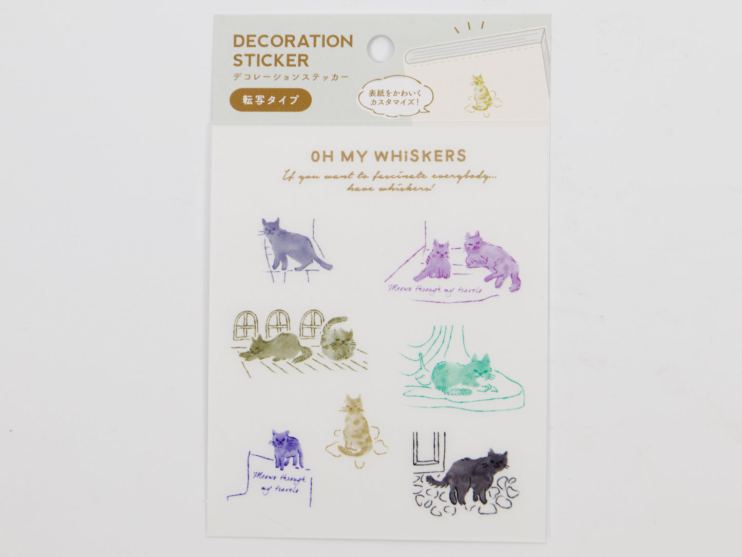 Autocollants de transfert pour décoration de couverture de Mark's Inc.