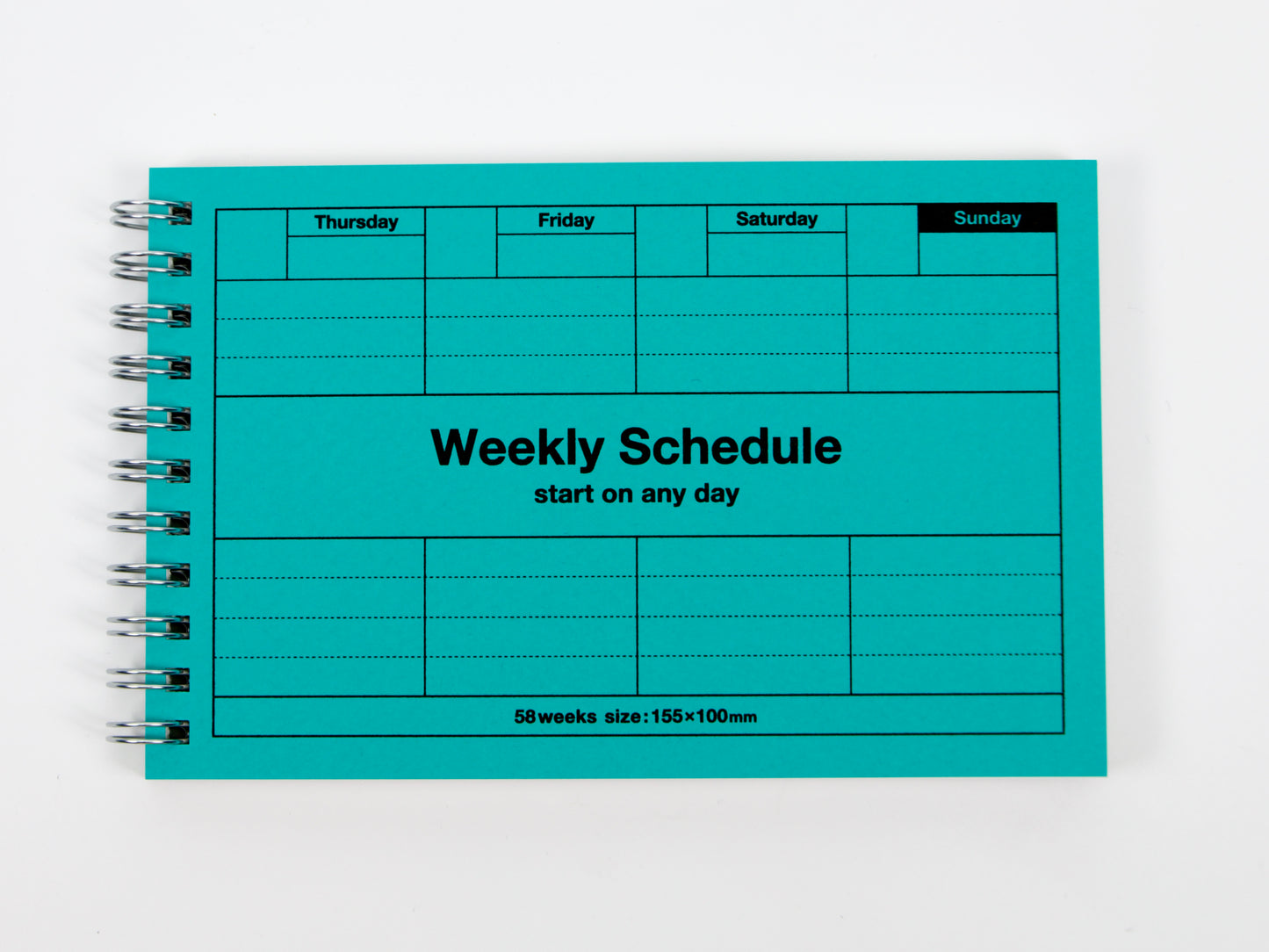 Mark's Inc. Weekly Schedule