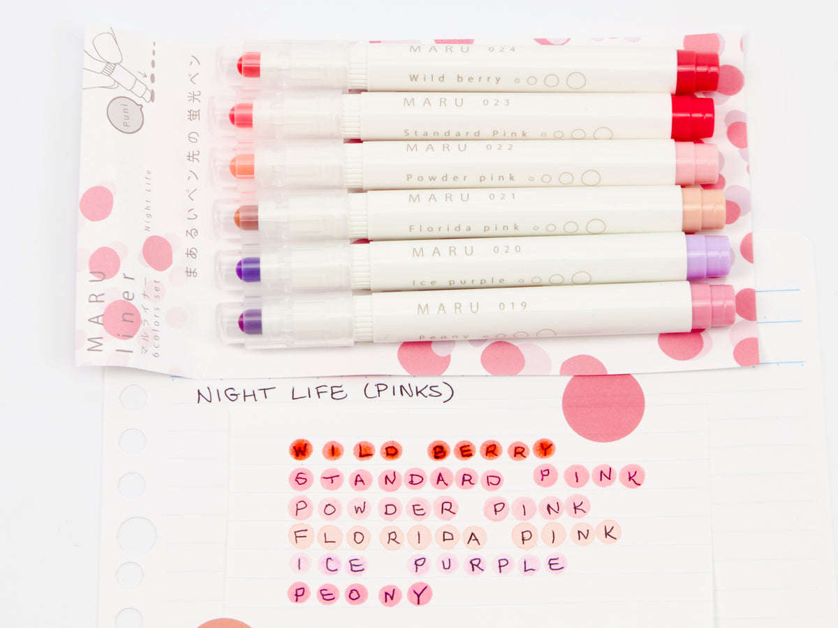 Kobaru Maru Liner 6 Color Sets