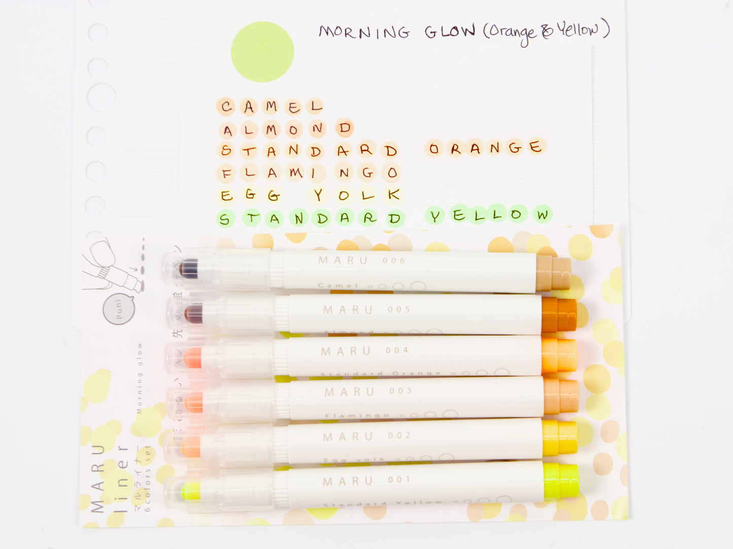 Kobaru Maru Liner 6 Color Sets