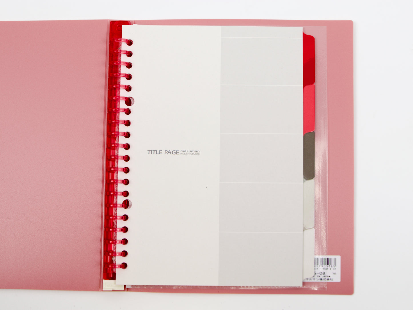 Maruman Clarte Loose Leaf Binder A5