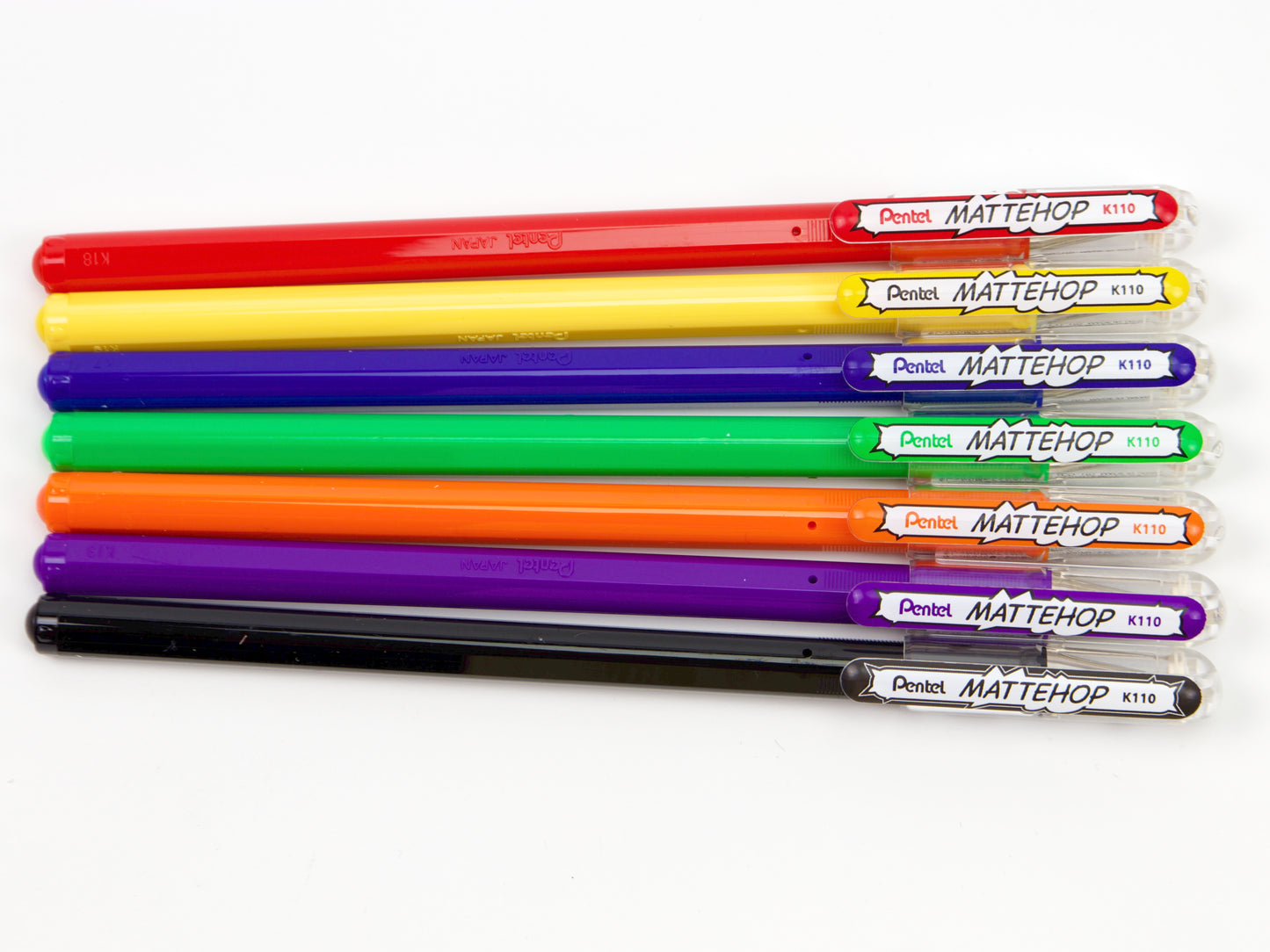 Juego de 7 colores Mattehop de Pentel