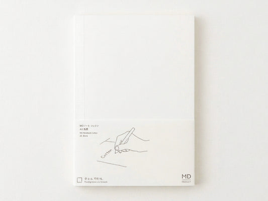Carnet de notes Midori MD Paper A5 en coton carré