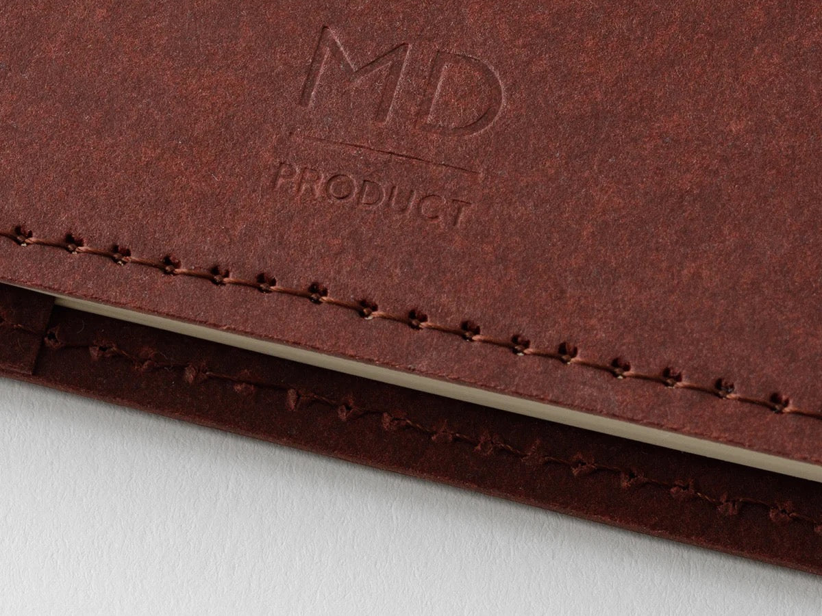 Midori MD Paper A5 Notebook Hard Cover (Dark Brown)