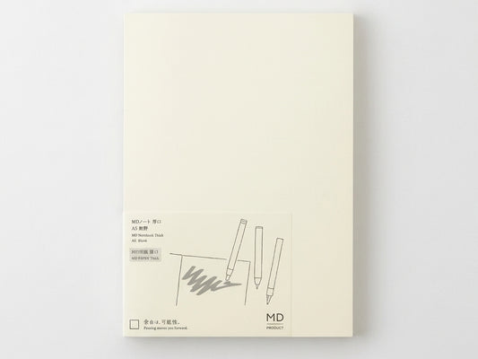 Carnet de notes Midori MD Paper A5 carré épais
