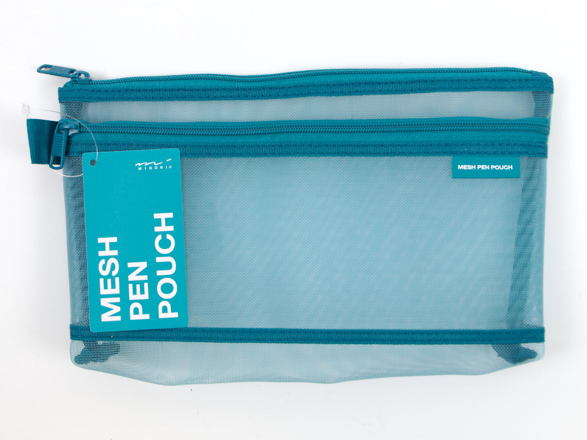 Estuche de malla con doble cremallera Midori