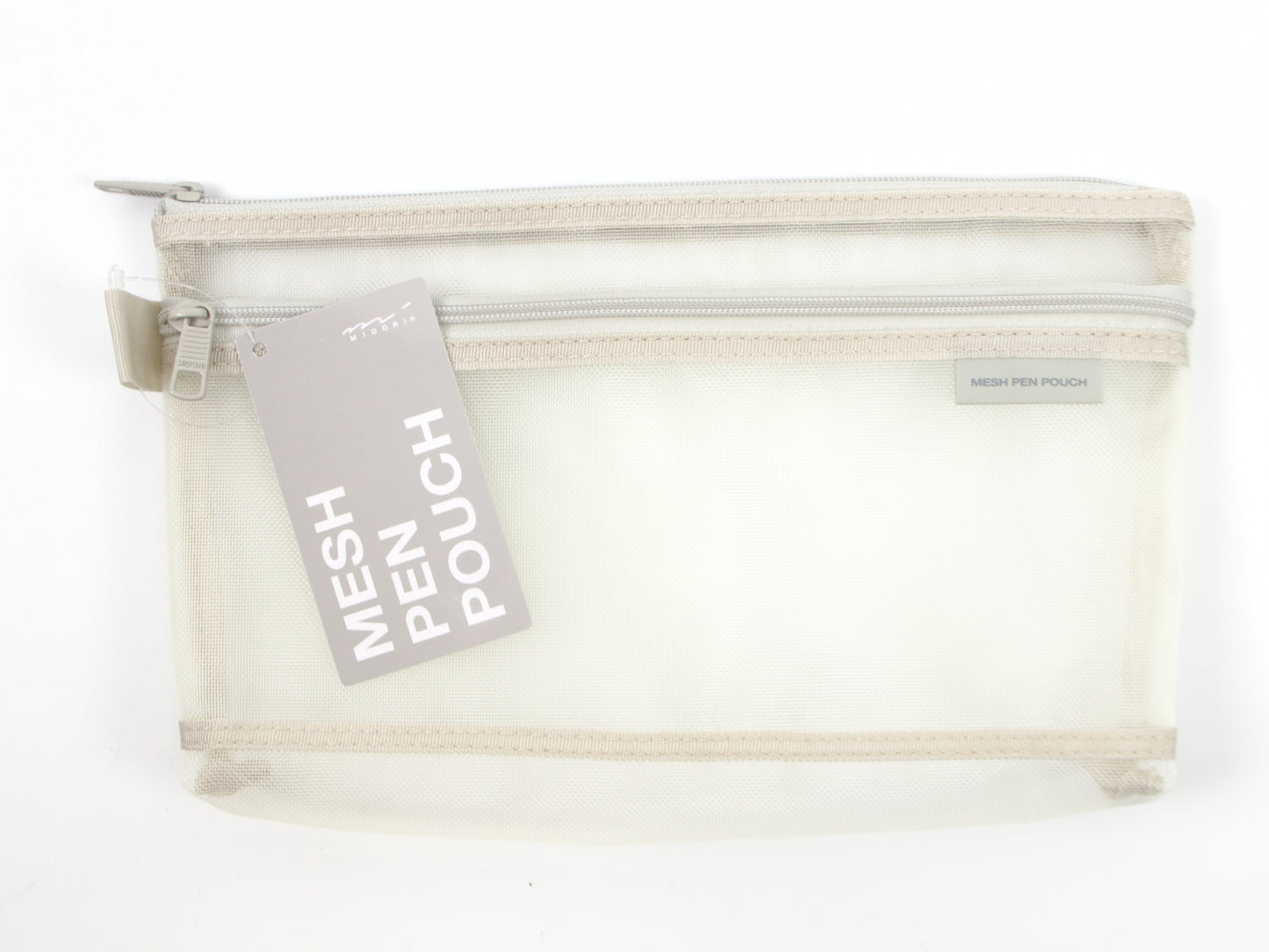 Estuche de malla con doble cremallera Midori