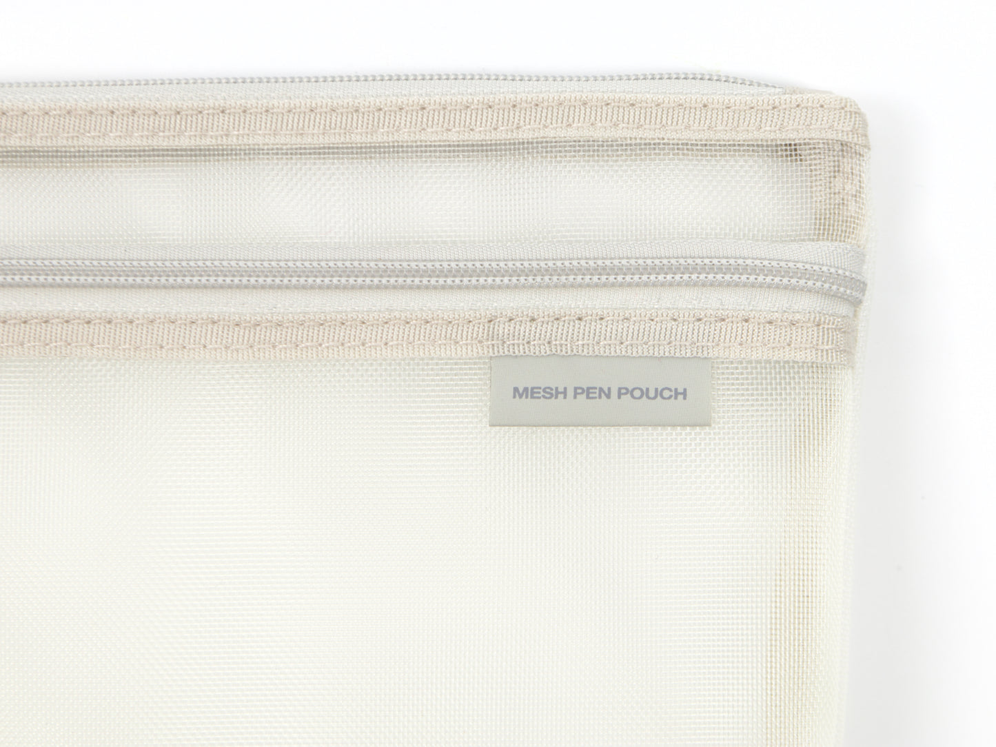 Estuche de malla con doble cremallera Midori
