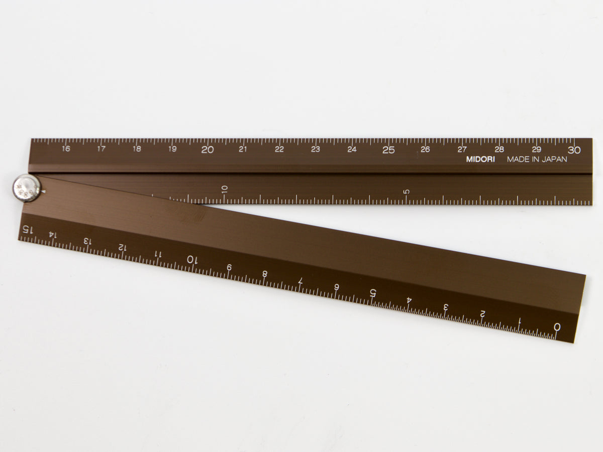 Midori Aluminum Multi Ruler 30cm