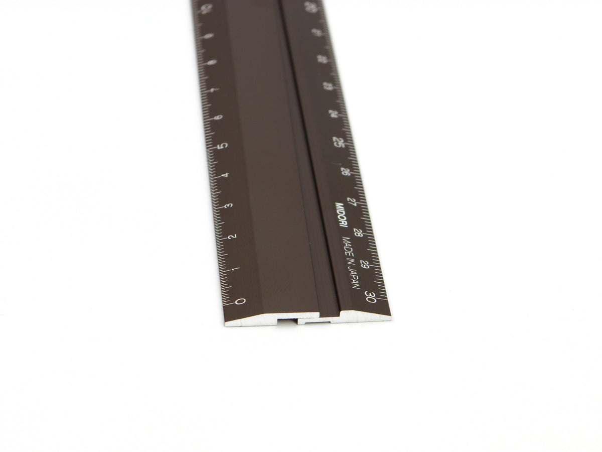 Midori Aluminum Multi Ruler 30cm
