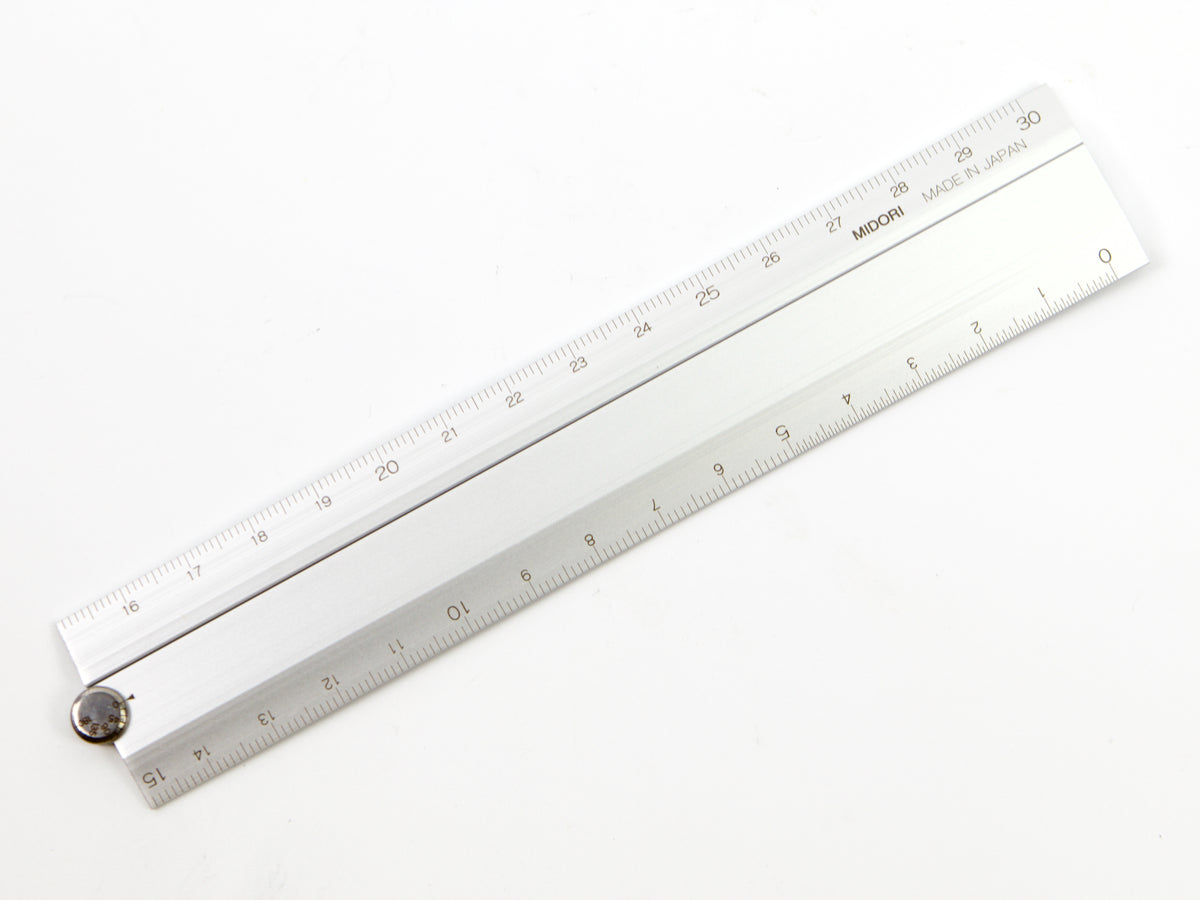 Midori Aluminum Multi Ruler 30cm