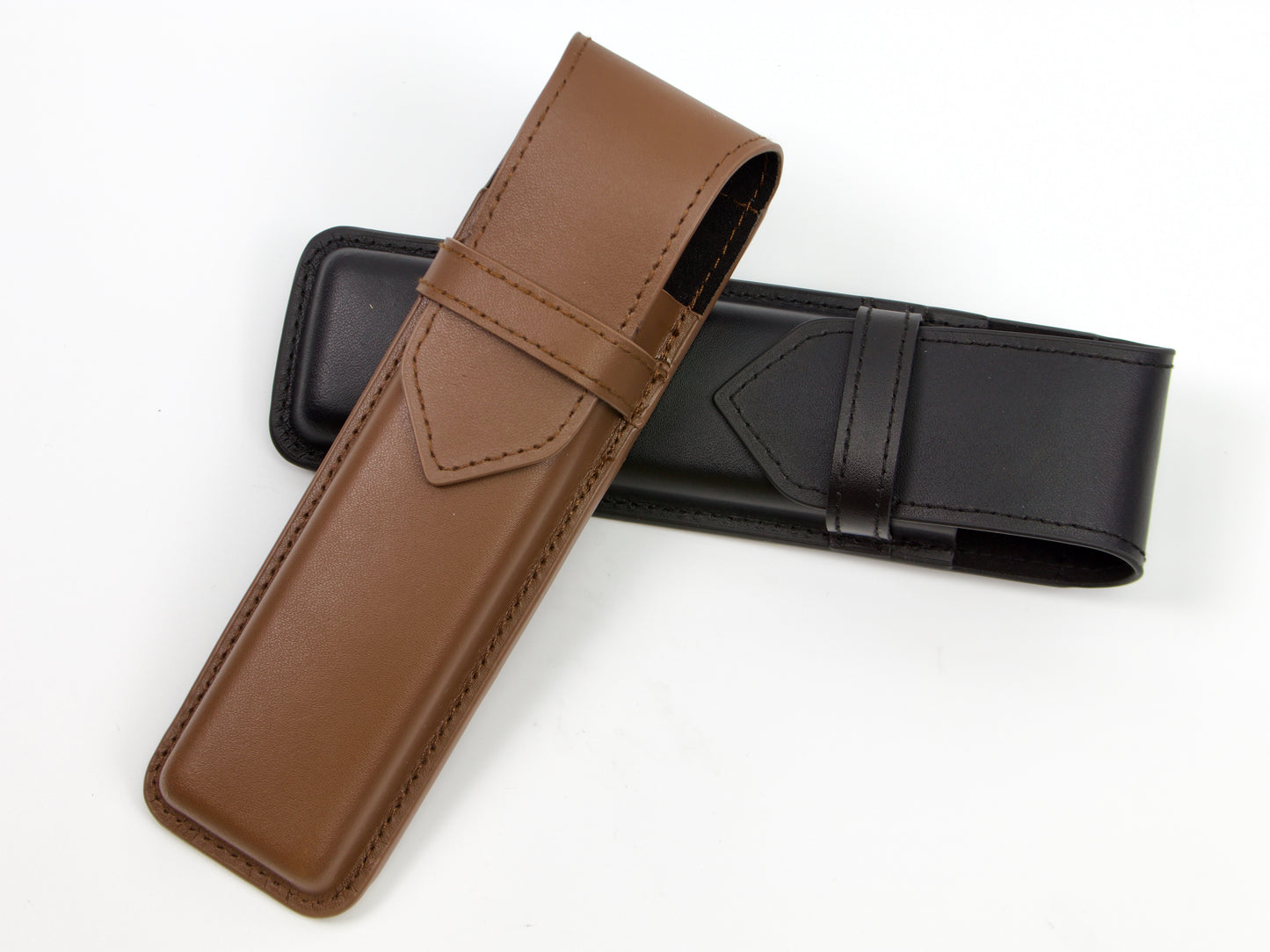 Estuche para bolígrafos Midori Book Band de cuero reciclado