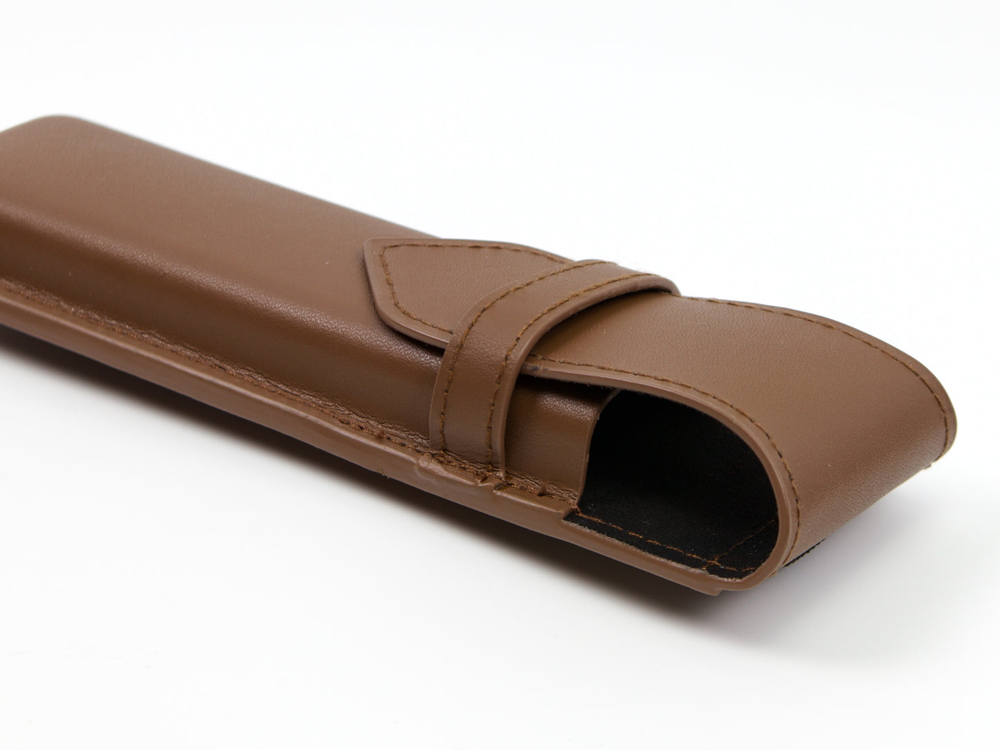 Estuche para bolígrafos Midori Book Band de cuero reciclado
