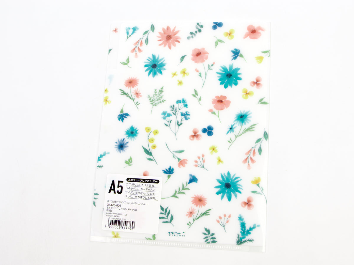 Midori Clear Folder A5
