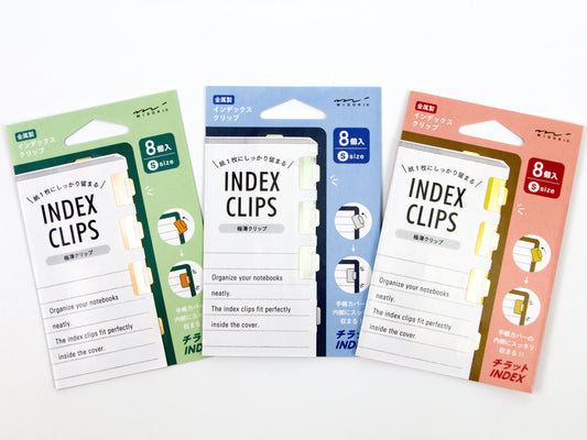 Clips d'indexation Midori Copper