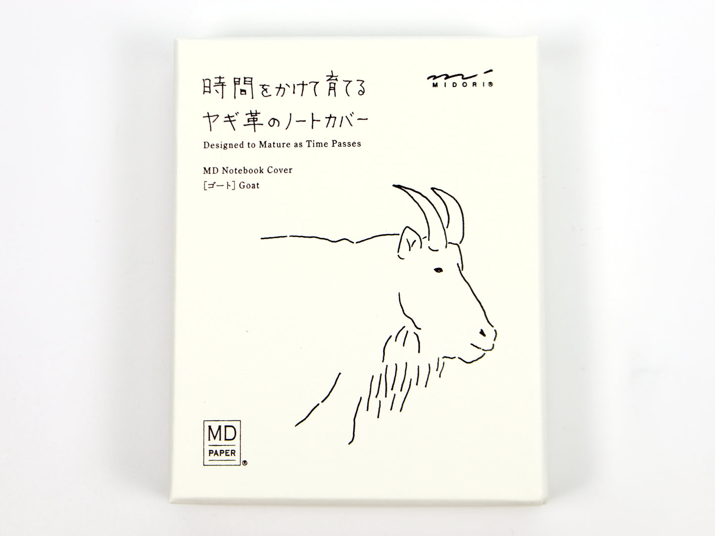 Midori MD Paper A7 Notebook Goat Cover