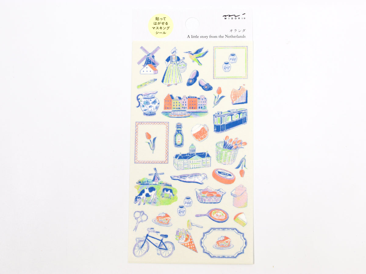 Midori Travel Story Collection Stickers