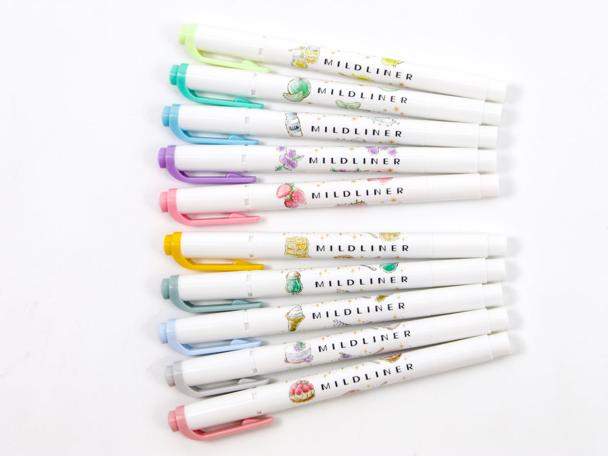 Zebra MildLiner 5 Color Sets 3PM Snack LTD