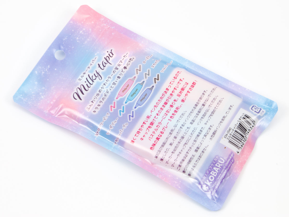 Kobaru Milky Tapir Scented Highlighters 3 Color Set
