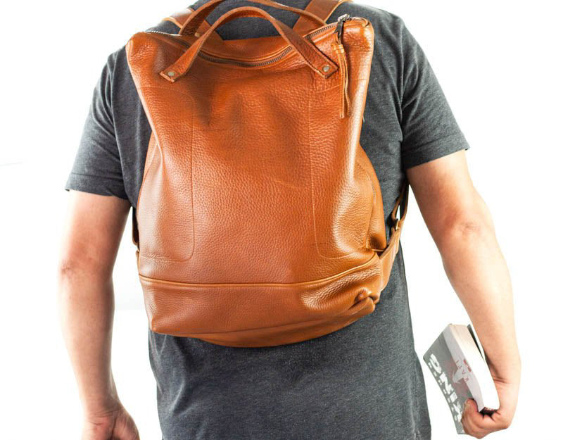 Mochila Milloo Minos de 13" color marrón