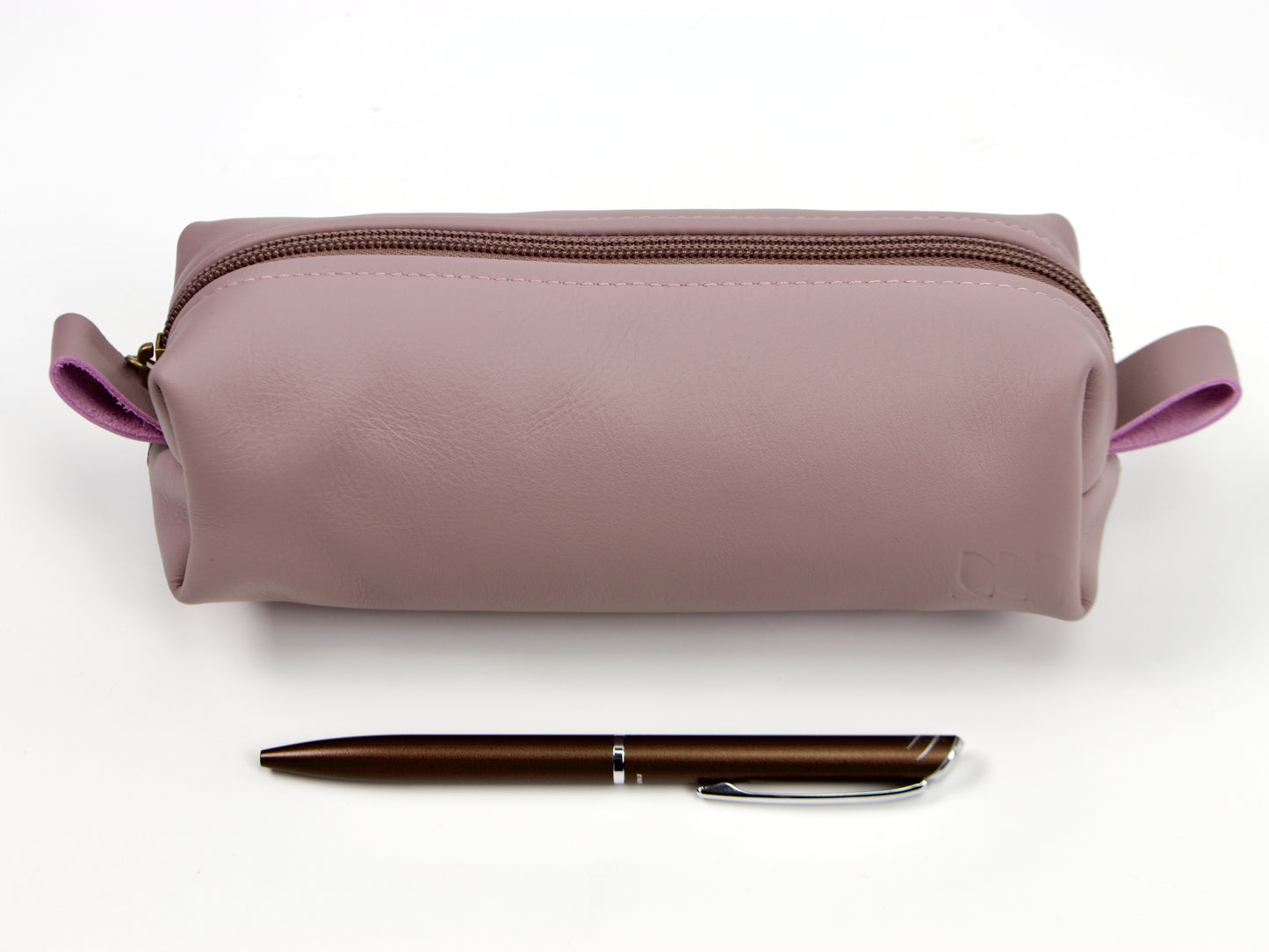 Trousse à stylos Milloo Rec Marron chocolat