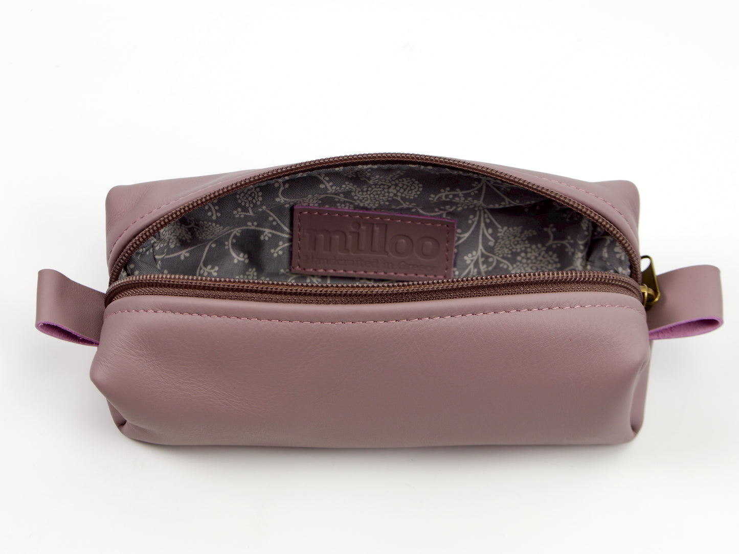 Trousse à stylos Milloo Rec Marron chocolat