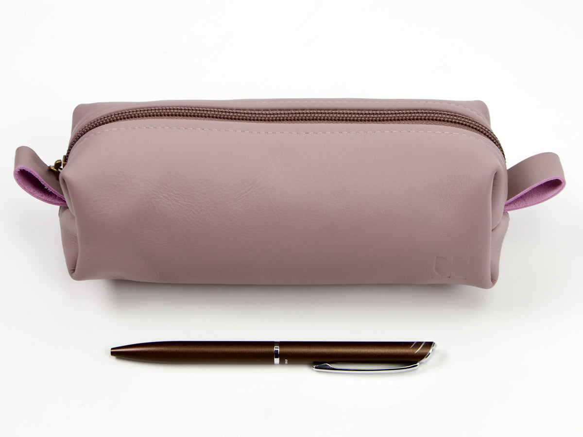 Trousse à stylos Milloo Rec Marron chocolat