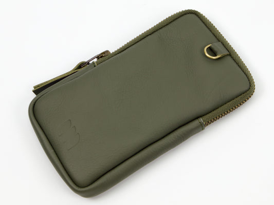 milloo Slim Pen Case Olive Green