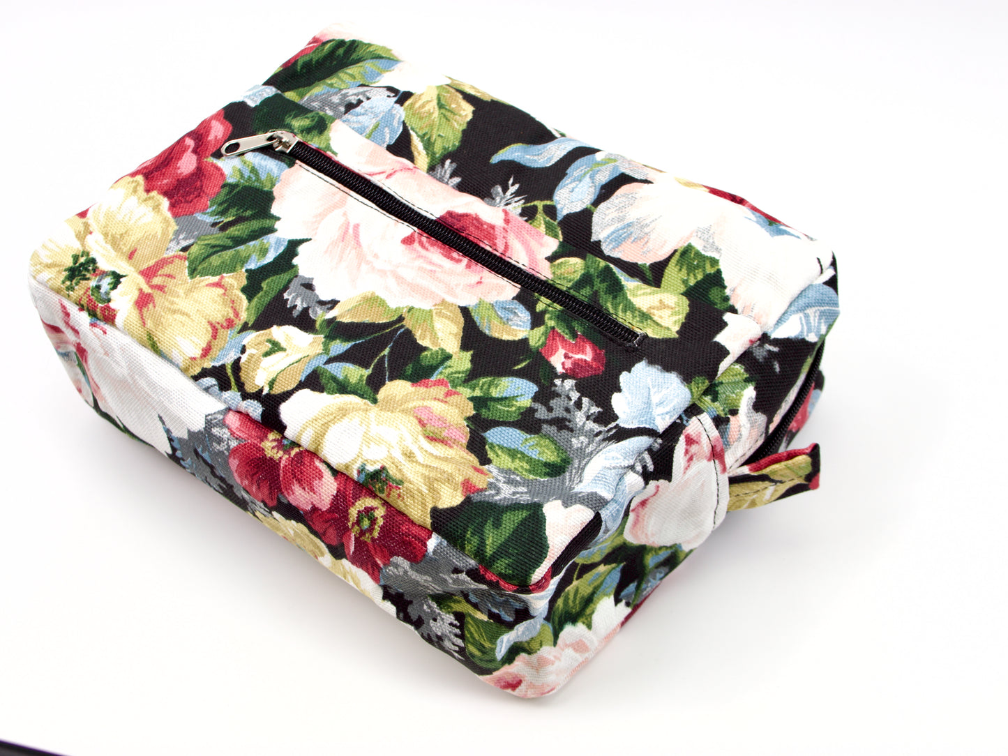 Organizador Ydra de lona con motivos florales