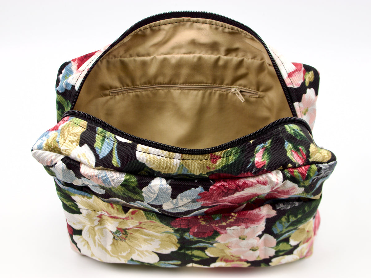 Organizador Ydra de lona con motivos florales