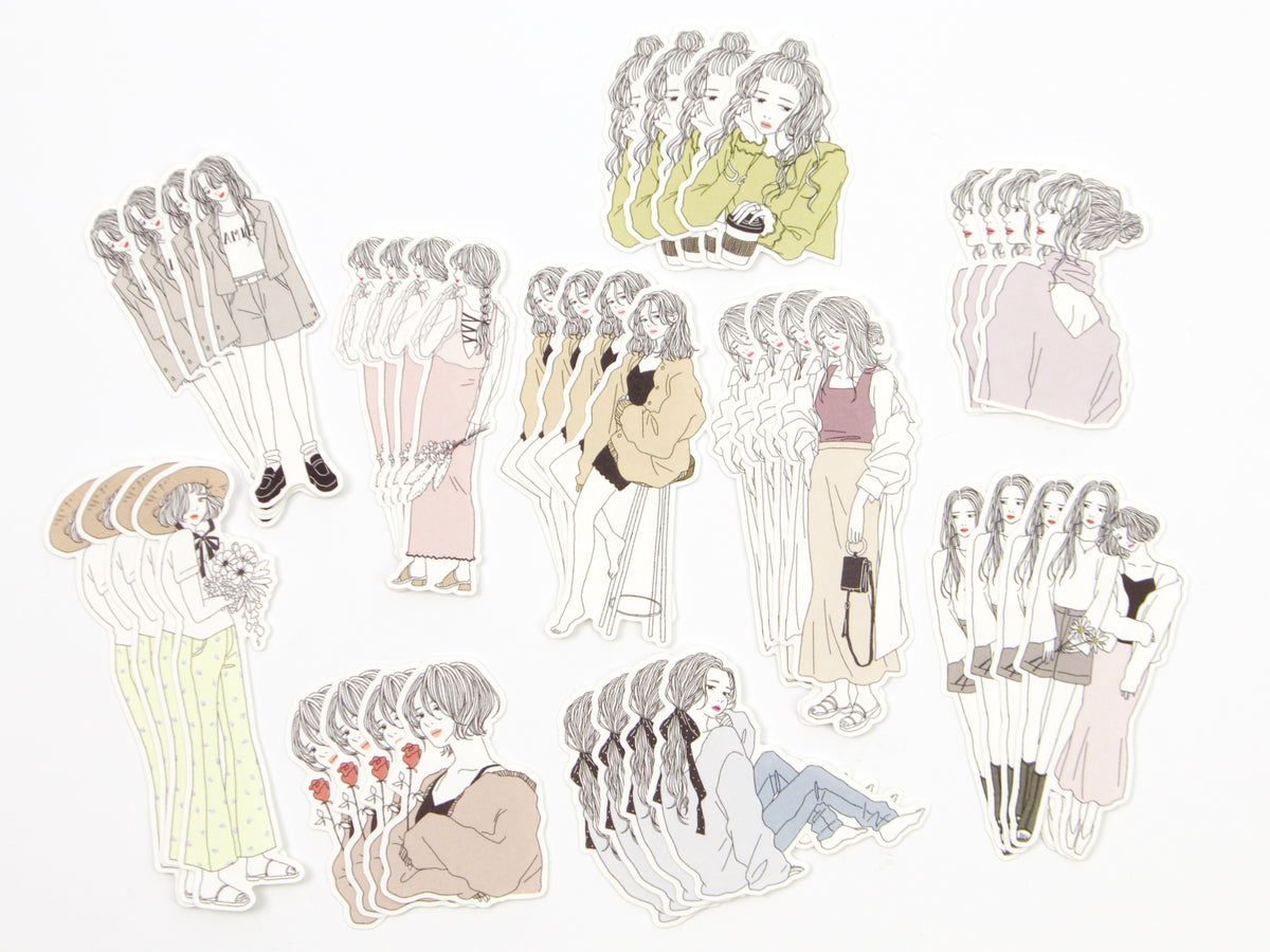 Mind Wave Amie Girl Stickers