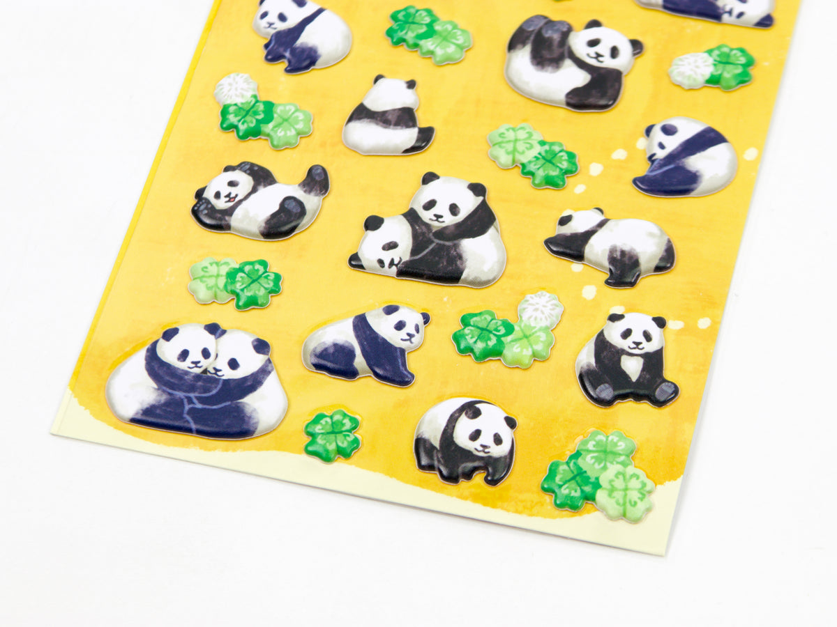 Mind Wave Puffy Panda Sticker