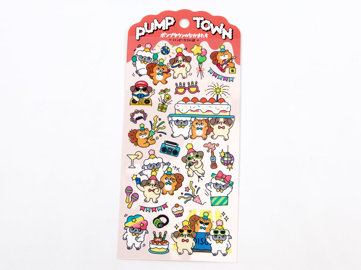 Mind Wave Pump Town Stickers