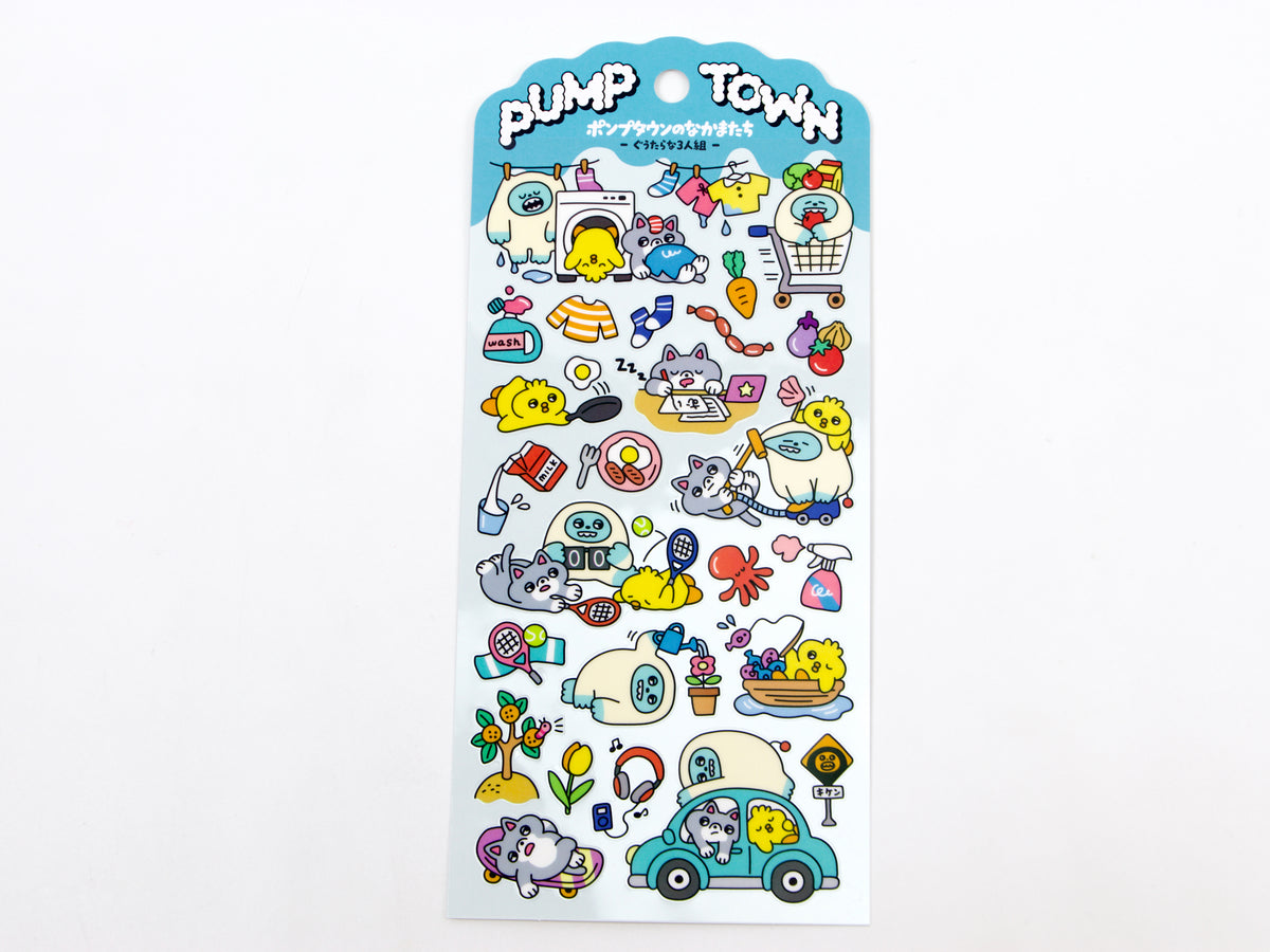 Mind Wave Pump Town Stickers