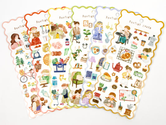 Mind Wave Routine Charm Stickers