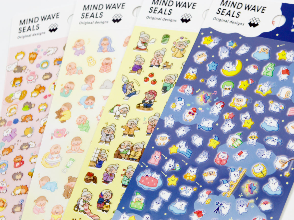 Mind Wave Planner Stickers