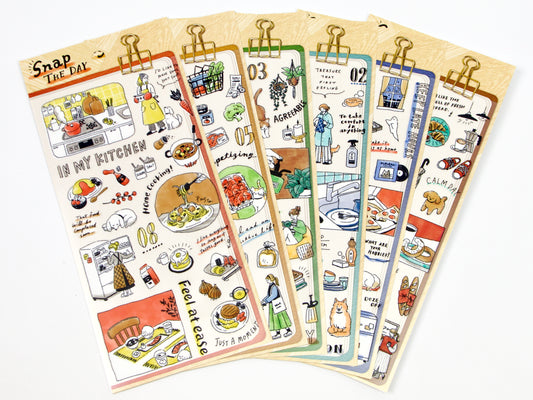 Mind Wave Snap the Day Stickers