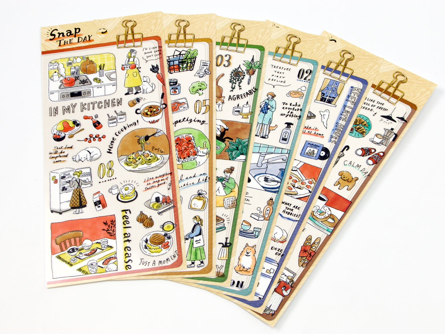 Mind Wave Snap the Day Stickers